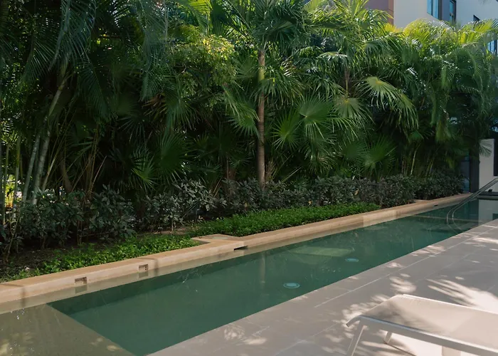 Apartment Bright 2br With Terrace & Pool, Lorena Ochoa Residences *